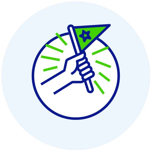 afp-5 personalized journey success icon