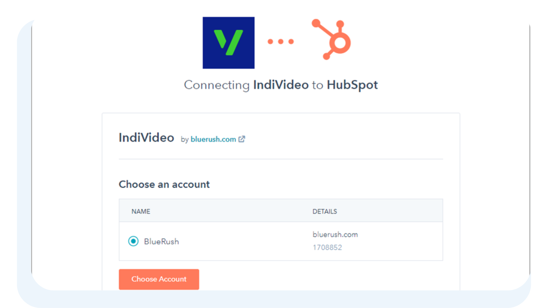 Integrate IndiVideo Integrate IndiVideo